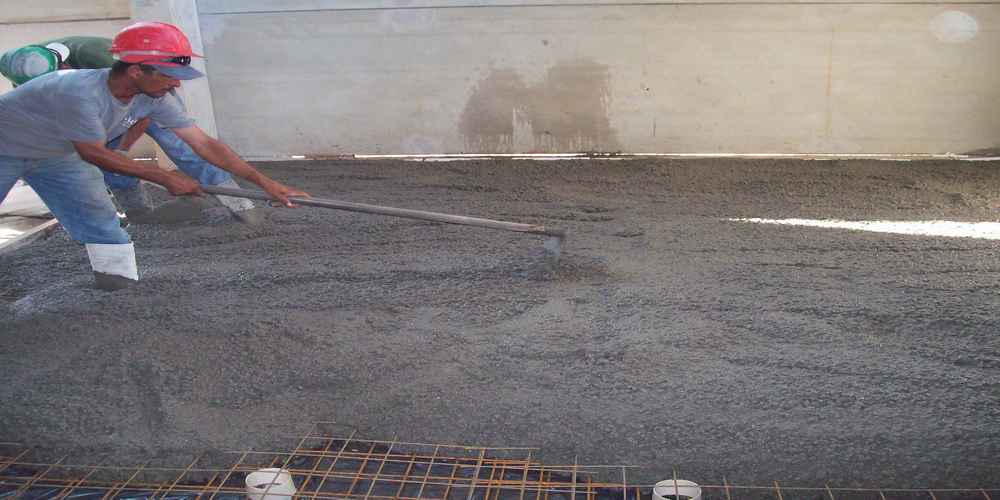Espalhamento do concreto